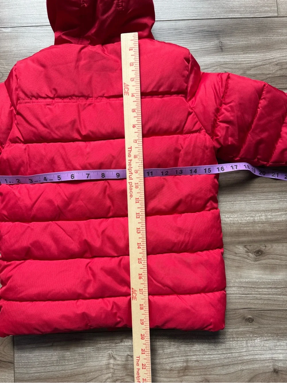 IXtreme Boys' Ripstop Mini Puffer Jacket with Beanie Red 5/6 NEW